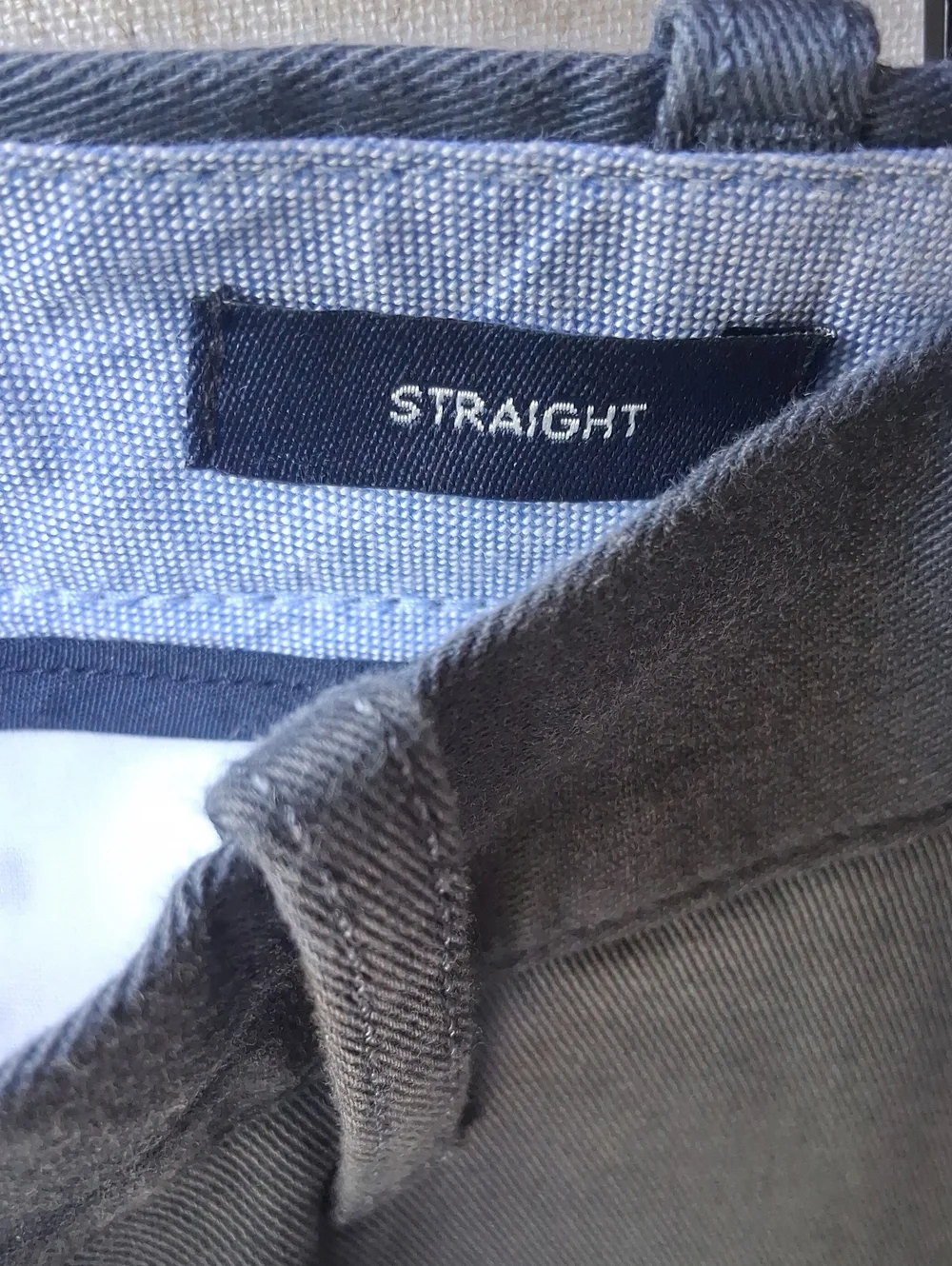 J. Crew Original Chino Slate Blue Straight Chinos 38×32